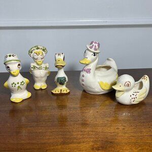 MCM anthropomorphic ceramic ducky collection
